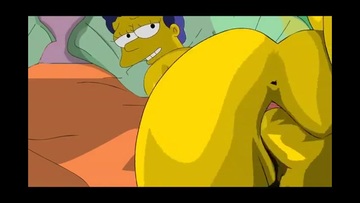 Screenshot Cut A Scene From The Animated Series "the Simpsons" (sex, Porn, 18+)