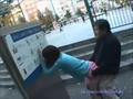 Screenshot Man Fucks Girl Right On The Street Cums On Her Chest. Public Sex