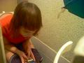 Screenshot Girl Filmed In The Toilet