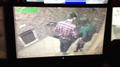 Screenshot The Guards Watching The Surveillance Monitors As The Couple Has Sex On The Stairs
