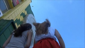Screenshot Polly Works Skillfully, Porn, Sex, Home, Peeping Under The Skirt, Transparent, No Trusikov, Without Panties, Naked, Voyeurism, - 11