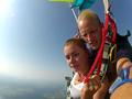 Screenshot Here Is Emotion: The Girl Had An Orgasm Of Joy During A Parachute Jump