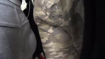 Screenshot Horny Girl Rubs Ass And Touches Dick In Bus