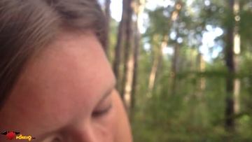 Screenshot Gentle And Deep Blowjob Outdoors [ Homemade Porn Video ]