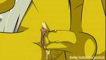 Screenshot Simpsons Sex. Famous Toons Facial. The Simpsons. Sex Marge And Homer. Porn Cartoon.
