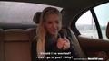 Screenshot Czech Hooker Czech Republic. Bitch Stop - Nathaly Cherie Get Fucked In The Back Seat Sucks For Money, Prostitute, Whore, Hooker