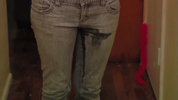 Screenshot Peed In Blue Jeans {near The Toilet; The Toilet Door}