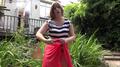 Screenshot Peed In A Red Skirt And Yellow Panties {outside The House}