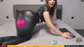 Screenshot Sexy Russian Brunette - Light Bragina In The Home, Solo Porn Posing In Black Latex On Webcam / Sexy Girl, Hot Danc