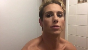 Screenshot Transformation Of A Guy Into A Girl. Shemale Crossdresser