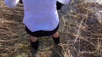 Screenshot Had Sex On The Way To The Village (sex, Porn, Nature, Fucking, Blowjob, Sucking, Doggy, Doggy Style, Public)