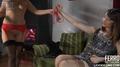 Screenshot Clara, Megan Russian Lesbians In Stockings Have Sex