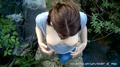 Screenshot Sucked Cock And Licked The Sperm In A Picturesque Place Near The Pond - Vip-porno.com