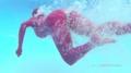 Screenshot Bianca Beauchamp Red Catsuit Pool ( Erotic Erotica Fetish Latex Fetish Model Playboy Model Pussy Milf Big Boobs )