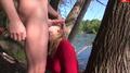 Screenshot The Man Leaned The Whore Against The Tree And Fucked In Her Tight Pussy ( Porn )