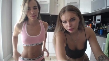 Screenshot Two Juicy Lesbians Fornicating Vulgar For Viewers 18+ Erotic Lesbian Show Naked Girls Fuck On Camera Porn