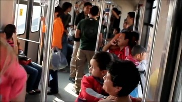 Screenshot Sexy Young Asian Girl Staged A Striptease In The Subway And Undressed To Show Everyone Your Chic Elastic Tits, Boobs Young Asian