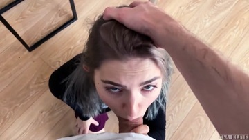 Screenshot Screw Cuckold's Chick To Semen On Her Slutty Face - Eva Elfie