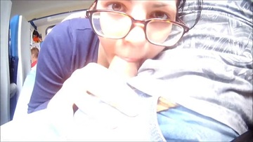 Screenshot Blew In The Train To Swallow Sperm!