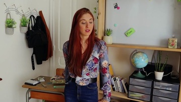 Screenshot Joi Fr (eng. Subs) - Let Your College Teacher Instruct You.