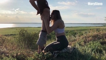 Screenshot Fucked a fit girl right during training outdoors. Outdoor sex!