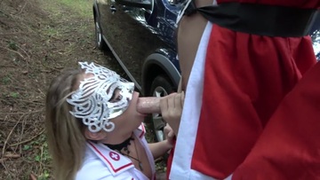 Screenshot Nurse Gets Driven To The Forest And Fucks By Santa! - Mimi Boom