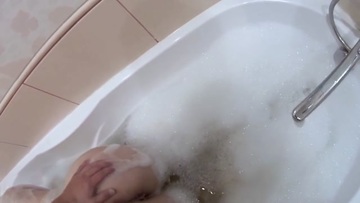 Screenshot Russian Nice Girl Takes A Bath With A Plug In The Bottom