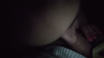 Screenshot Real Risky Public Blowjob in Cinema