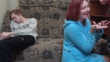 Screenshot Girl Cheats on her Boyfriend next to him
