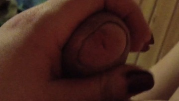 Screenshot Girlfriend plays with my cock 