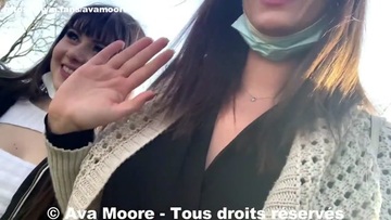 Screenshot Ava Moore - we Suck a Student in the Toilet of a Park in Lyon with Luna Rival - PORNO REALITE