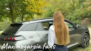 Screenshot Public ! Catching a Girl on the Park and Fucking her Tigth Ass on the Car