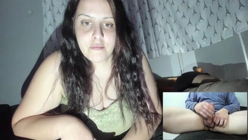 Screenshot Slut Watch me Stroke while her Husband is next to her