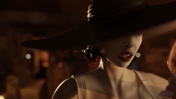 Screenshot Lady Dimitrescu Fucked by World's Biggest Monster Cock in her Castle ❤︎ 60fps