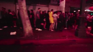 Screenshot Sexy Girl Give Squirt Show in Public - Music Video Remix