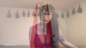 Screenshot Cum On The Beat JOI - Metronome Jerking Instructions