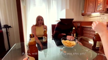 Screenshot A friend's wife is the best gift for me! She swallowed semen