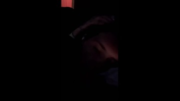 Screenshot Caught at the movie theater! Kept going once they sat down!! Do you think they knew?