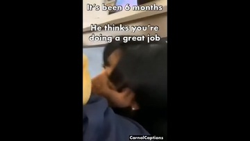 Screenshot she suck under the table