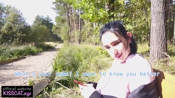 Screenshot Public Agent Pickup Russian Student and Almost Cum in Pussy in Park / Kiss Cat