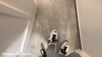 Screenshot Risky sex in public Toilet in Coffee Shop ( She was too loud )