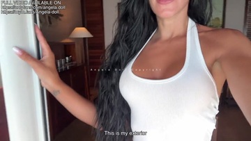 Screenshot Angela Doll - French VLOG Luxury slut gets fucked while traveling Bora Bora French Polynesia