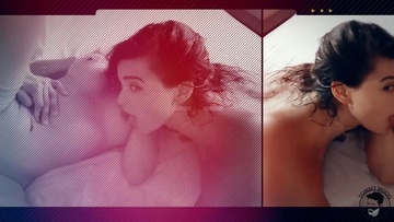 Screenshot Two Couples Playing Card Game that Turns into Group Sex