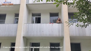 Screenshot My friend's mom in one towel seduce me for sex while we were waiting for her son