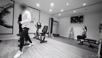 Screenshot The Young Frenchwoman CLARA MIA Fucked Hard by 2 strangers she met in the gym