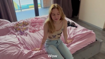 Screenshot I helped my stepsister choose underwear for a date