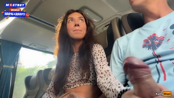 Screenshot Public Cock Jerking Off On A Bus Full Of People - Made Him Cum Hard By Hand! - Cock Flashing