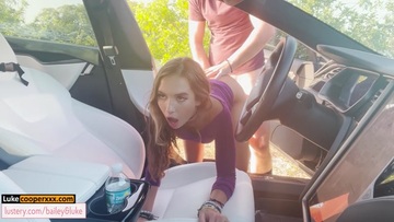 Screenshot Wild Ride PAWG Eighteen Year Old Amateur Car Fucking While Driving