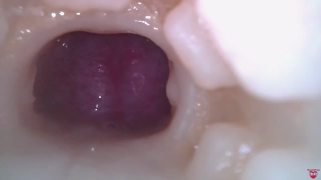 Screenshot Super cum in vagina. Excellent internal camera