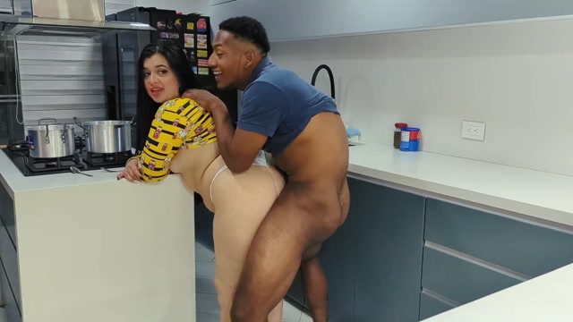 Screenshot My husband's best friend, Riok, comes over and secretly fucks me in the kitchen